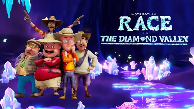 Motu Patlu And The Race To The Diamond Valley - Full Movie In Tel Tam Hin Ben Mal Mar - Jio Cinema WEB - DL [480p & 1080P]