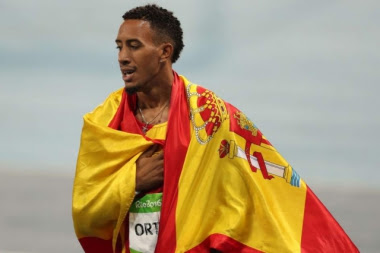 El atleta reiteró su agradecimiento a España por la oportunidad brindada