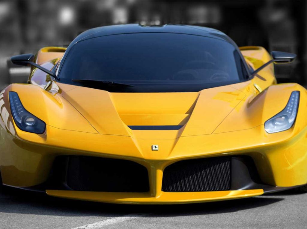 Yellow-Ferrari-LaFer