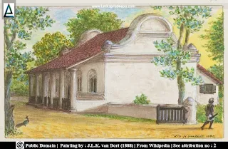 A painting of Matara Dutch Reformed Church