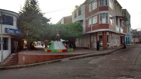 A monument to the Pijao & other indigenous peoples in Chaparral, Tolima, Colombia.