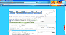 Cara Mengganti Template Blog - Blogspot