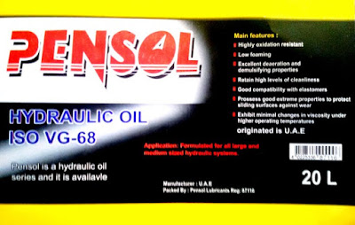 PENSOL Hydraulic Oil screen