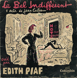 Edith Piaf - Le bel indifférent - France - 1953 - Front