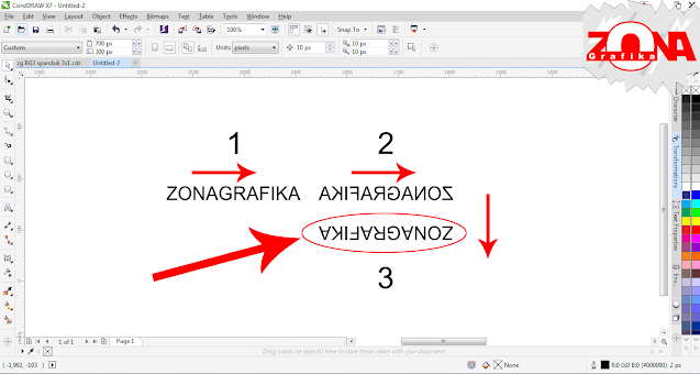 Cara Membuat Tulisan Melingkar dengan Corel Draw X7