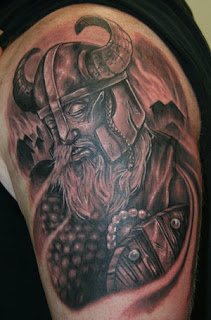 Art Shoulder Viking Tattoo Designs