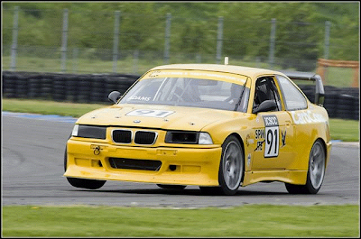 Exotic Yellow BMW Sport Car