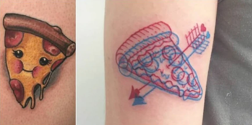 Tatuajes de pizzas