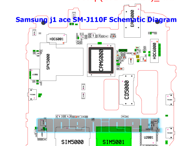 Samsung j1 ace SM-J110F Schematic Diagram