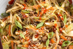 BEEF AND CABBAGE STIR FRY