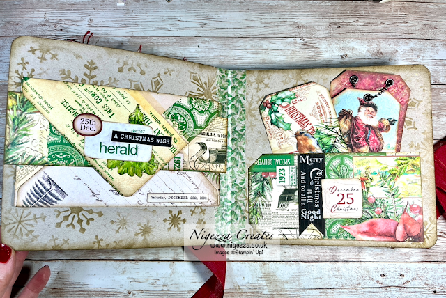 Tracie Fox DD Altered Board Book - Final Part Christmas Day & Boxing Day