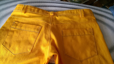 Yellow Jeans Back