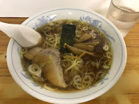 泉岳寺三松のラーメン