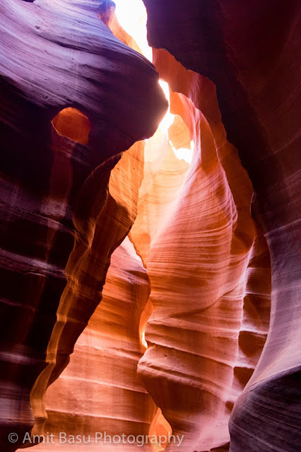 Antelope Canyon near Page, Arizona is amazingly beautiful