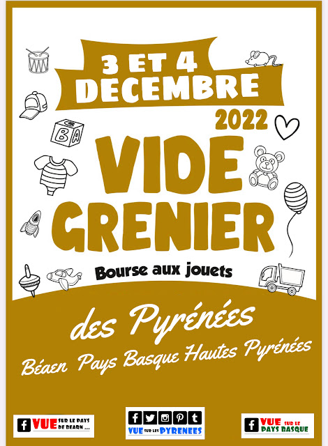 Vide Greniers #1 décembre 2022 des Pyrénées