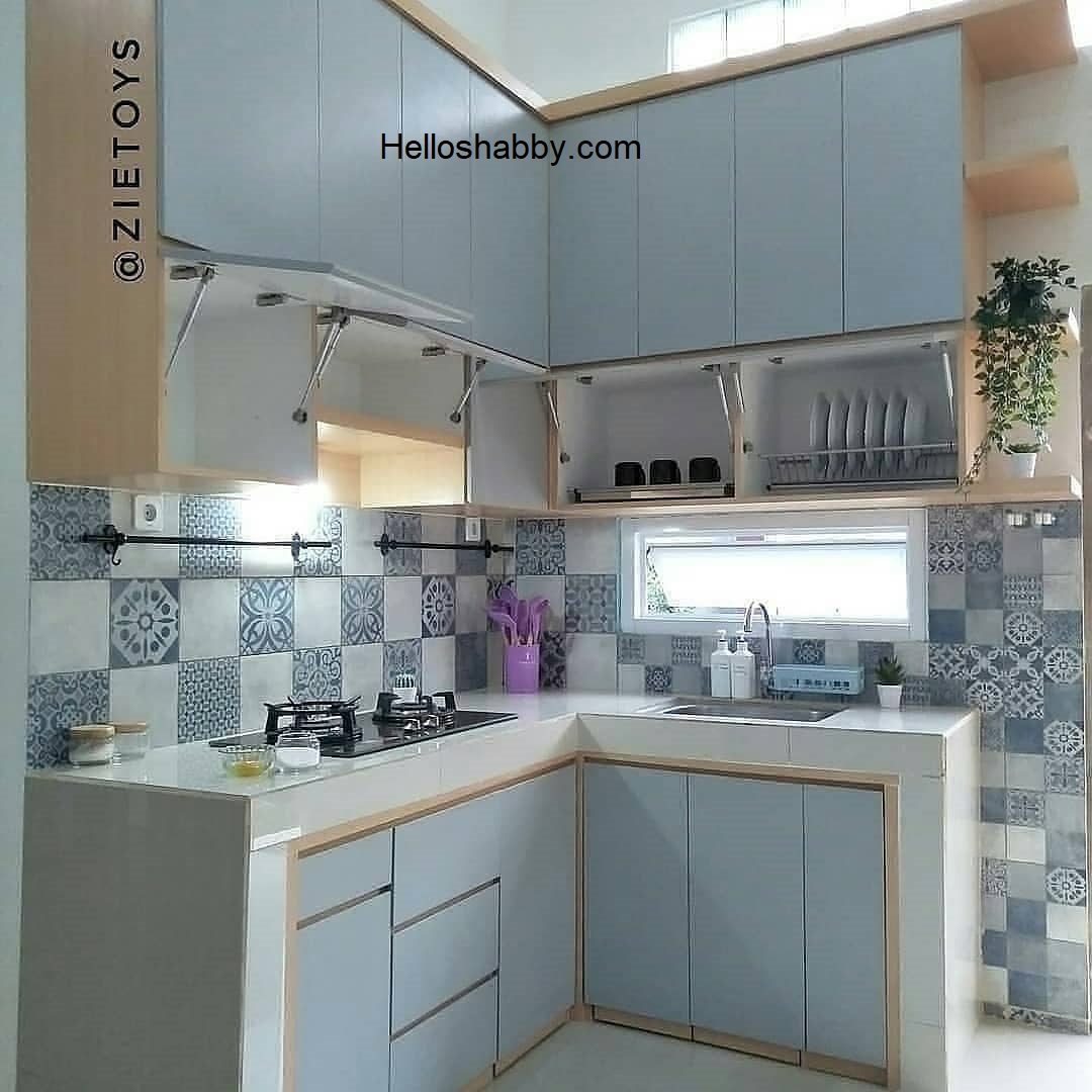 6 Desain Dapur Mungil Kitchen Set Ukuran 2 X 1 M Yang Hemat Biaya HelloShabbycom Interior And Exterior Solutions