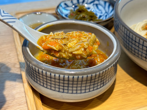 Xie San Bao Huang Ting Centre 蟹叁寶 皇庭中心店 [Shenzhen, CHINA] - Popular Golden Crab roe mixed noodles (蟹黃金撈) heart of Futian