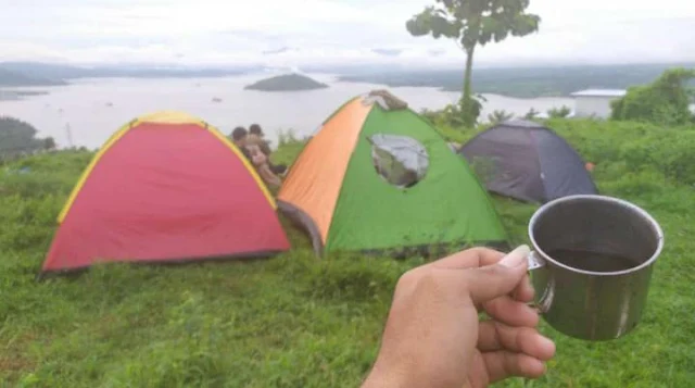 Puncak PLTU Temba Kolo Punya Spot Kemah Sangat Indah