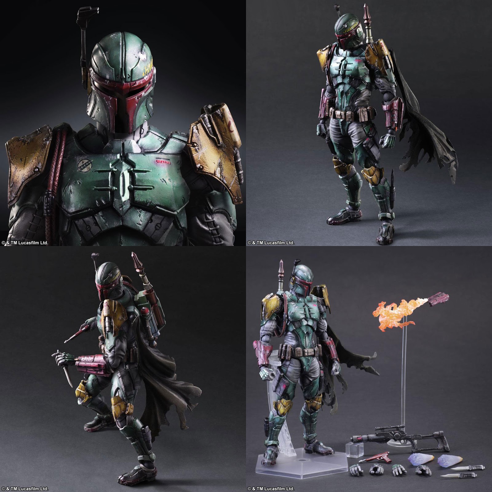 Star Wars Variant Play Arts Kai from SQUARE ENIX - Boba Star Wars Variant Play Arts Kai From SQUARE ENIX 2