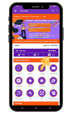 PETUNJUK LENGKAP CARA MELAKUKAN PENDAFTARAN AGEN PULSA ALL OPERATO DI OTAK PULSA HINGGA BISA JUALAN PULSA,PAKET DATA, TOKEN PLN,DLL.