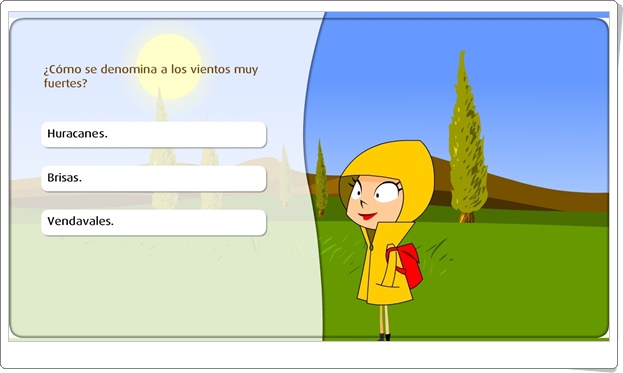 EL TIEMPO ATMOSFÉRICO (Juego de Ciencias Sociales de Primaria)