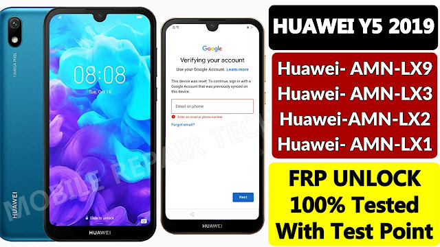 Huawei y5 2019 frp bypass without pc