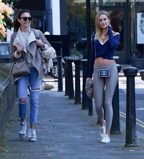 Kimberley Garner Hot Cleavage And Navel Show Pics