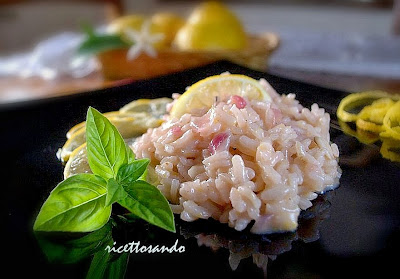 Risotto limone e zenzero ricetta estiva