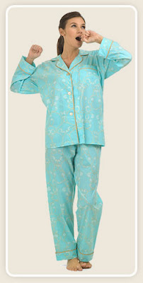 Tiffany Blue Arabesque Voile PJ