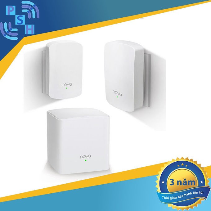 Hệ thống Phát Wifi Mesh 💯[BH 3 NĂM]💯 Tenda Nova MW5 (3-Pack) - Hàng Chính Hãng
