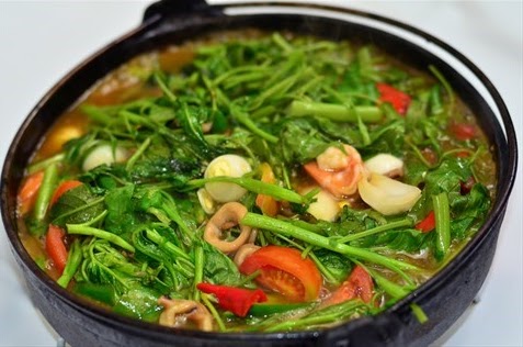 Resep Tongkol Asap Kangkung