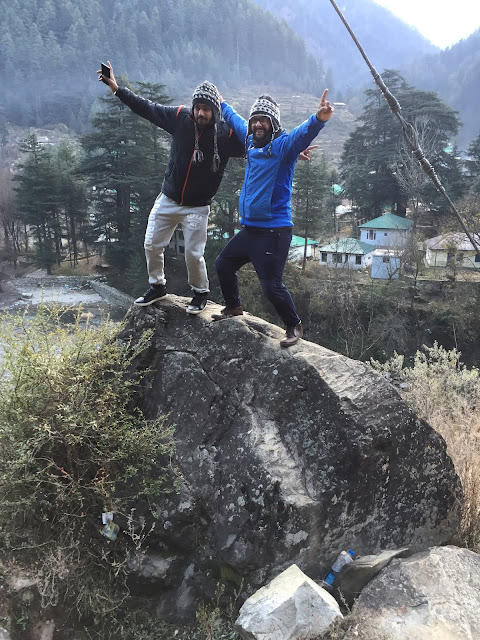 Fun in kasol at parvati valley 