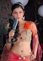 Shruthi, hassan, showing, her, hot, navel