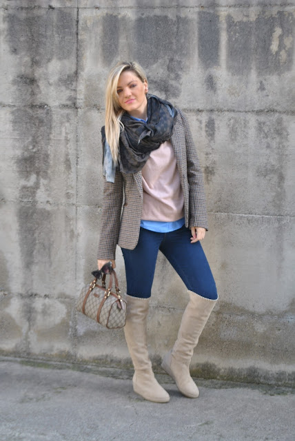 outfit jeans e stivali al ginocchio come indossare gli stivali al ginocchio come abbinare gli stivali al ginocchio stivali al ginocchio michele negri how to wear over the knee boots how to combine over the knee boots over the knee boots outfit michele negri boots outfit febbraio 2016 outfit casual invernali outfit invernali ragazze bionde blonde hair blondie blonde girl mariafelicia magno fashion blogger colorblock by felym fashion blog italiani fashion blogger italiane blog di moda blogger italiane di moda fashion blogger bergamo fashion blogger milano fashion bloggers italy italian fashion bloggers influencer italiane italian influencer