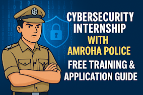 Free Cybersecurity Internship by UP Police for Students 2025