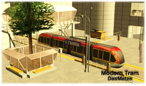 Modern Tram (DasMatze) lassoares-rct3