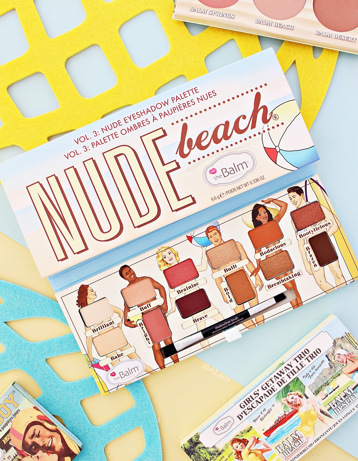 theBalm NUDE BEACH paleta sjenila