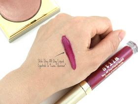 Stila | Stay All Day Liquid Lipstick in "Lume Shimmer": Review and Swatches