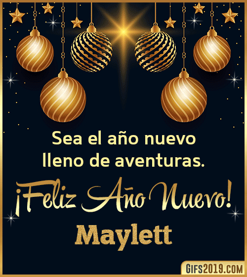 Mensajes de feliz año nuevo maylett