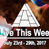 Live This Week: July 23rd - 29th, 2017