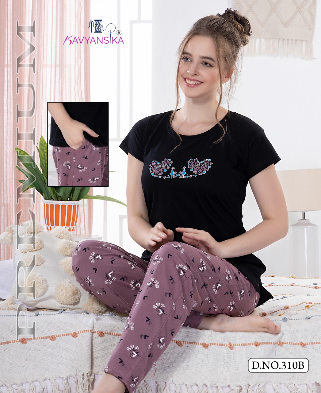 Vol 310 Kavyansika Pyjama Night Suits Manufacturer Wholesaler