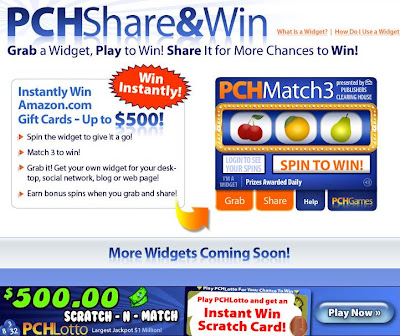 pch.com  sweepstakes