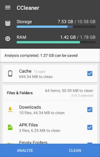 CCleaner Apk v1.14.55 Terbaru