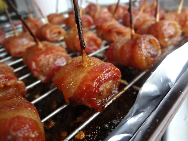 Bacon Wrapped Water Chestnuts