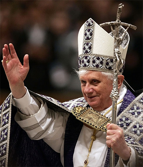 pope benedict xvi. Benedict XVI, in his first