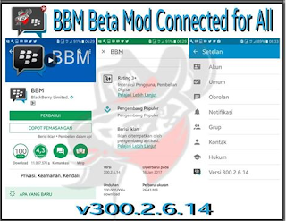 BBM MOD BETA  v3.2.6.14 Clone+Unclone Terbaru Apk 2017