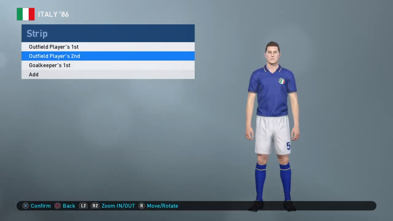 PES 2019 PS4 Classic Option File FIFA World Cup 1986 by ...