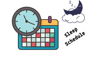 Tip 1: Set a Regular Sleep Schedule