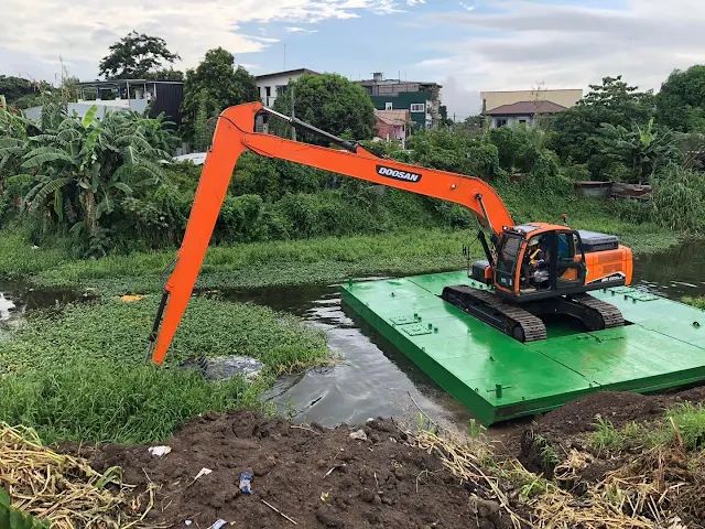 New dredging equipment to improve desilting of dams in Bacoor City