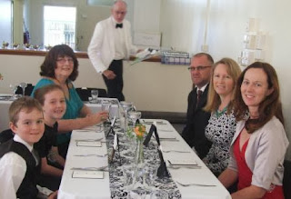 Point Lookout Function Centre venue hire family at table